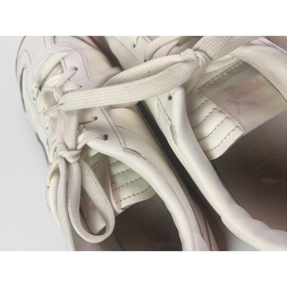 PUMA Club 5v5 Low Top Sneaker 9 Warm White Wisp Of Pink - Picture 4 of 13